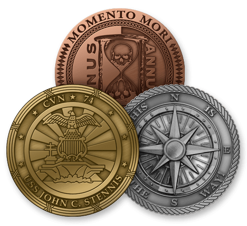 Die Struck Challenge Coins