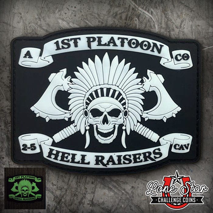 Custom PVC Patch to raise morale