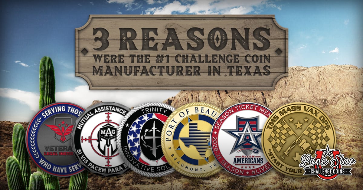 Top Challenge Coin Manufacturer in Texas