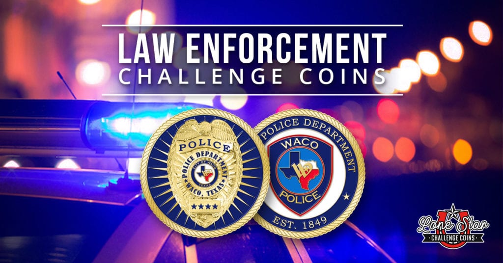 law enforcement police challenge coins