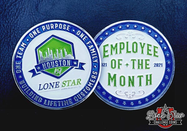 Employee of the Month Coin