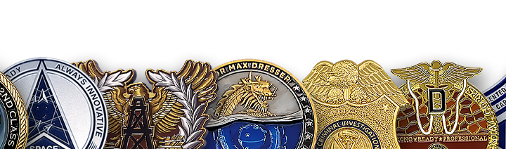 Military Coin Mobile Banner