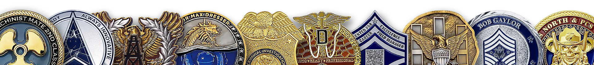 Military Coin Banner